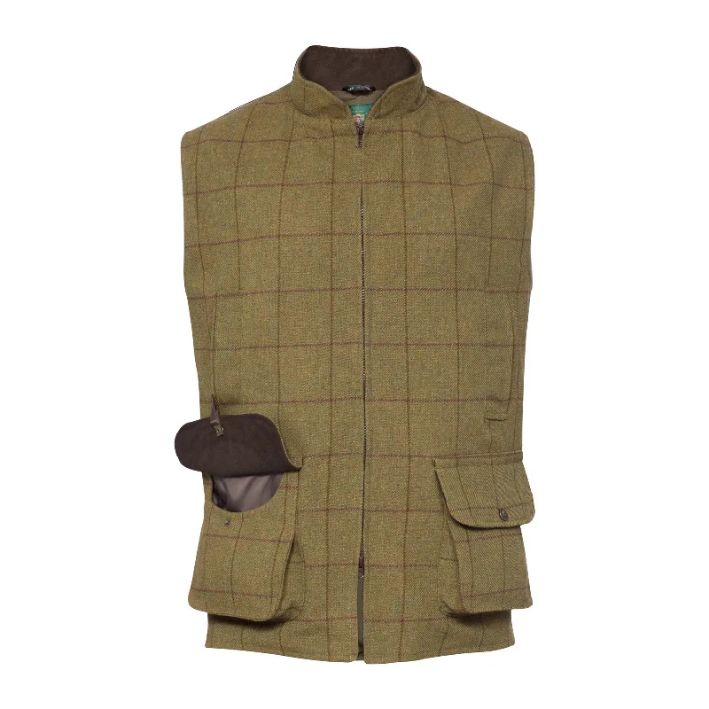 Alan Paine Men's Rutland Waterproof Tweed Waistcoat