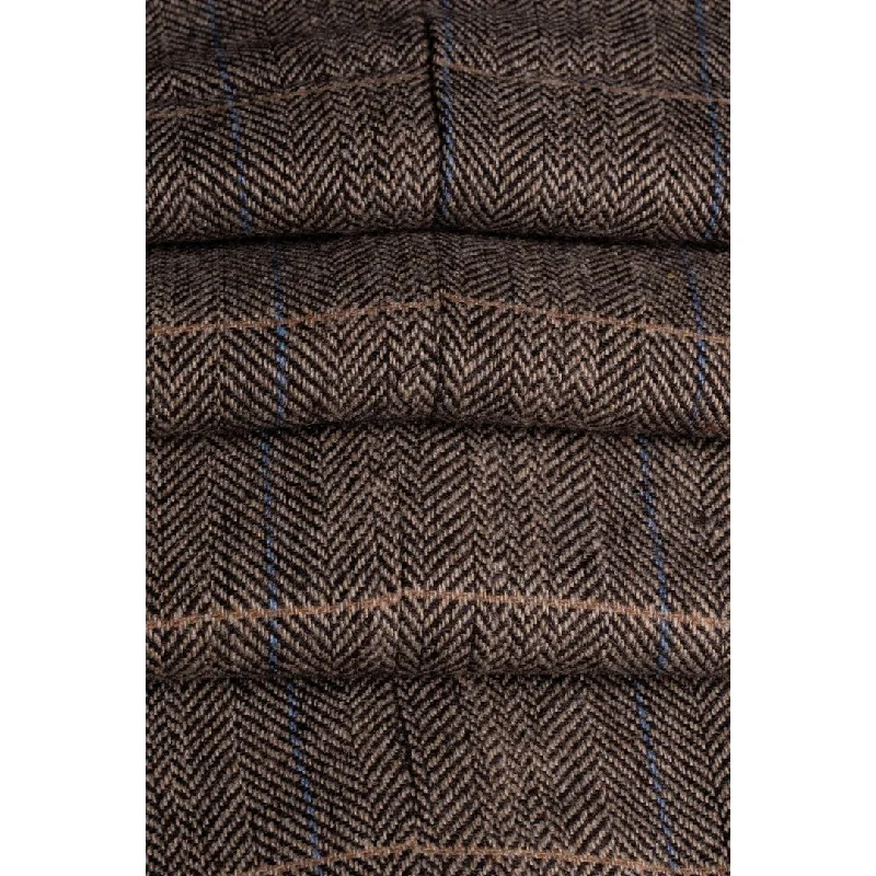 albert-mens-tweed-check-tan-waistcoat