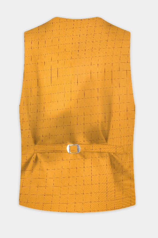 cantaloupe-yellow-herringbone-windowpane-waistcoat-bq