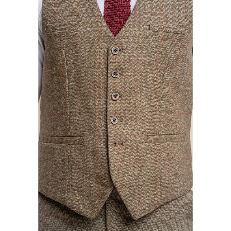 cavani-gaston-mens-tweed-classic-check-olive-waistcoat