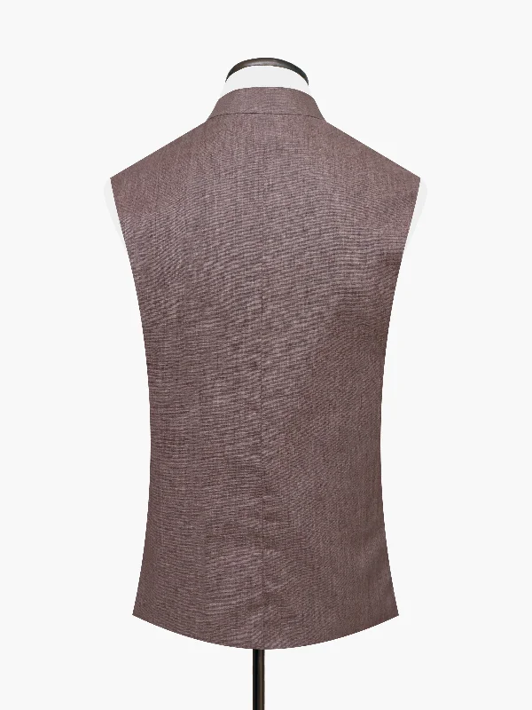 chestnut-brown-linen-waistcoat