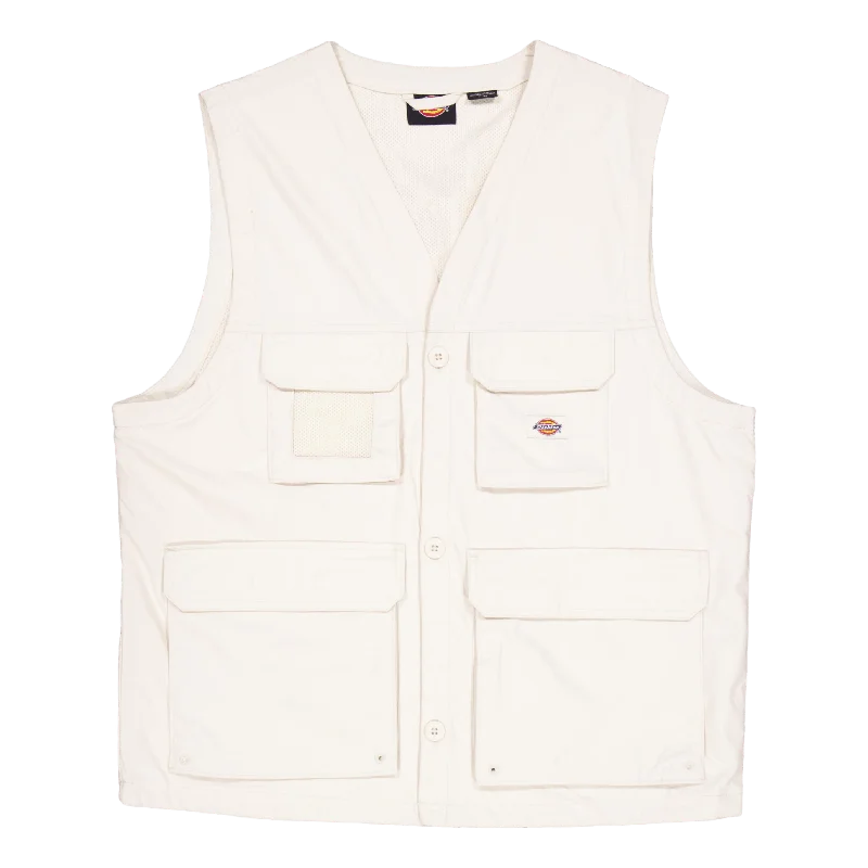 Fishersville Vest Whitecap Gray