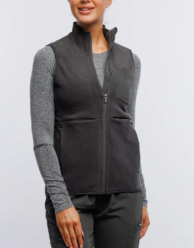 Essential Fleece Vest - Asphalt