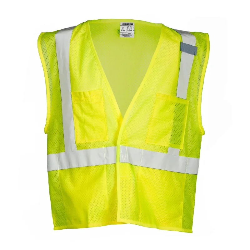 Kishigo ANSI Class 2 Ultra-Cool 4 Pocket Hi-Vis Safety Vest