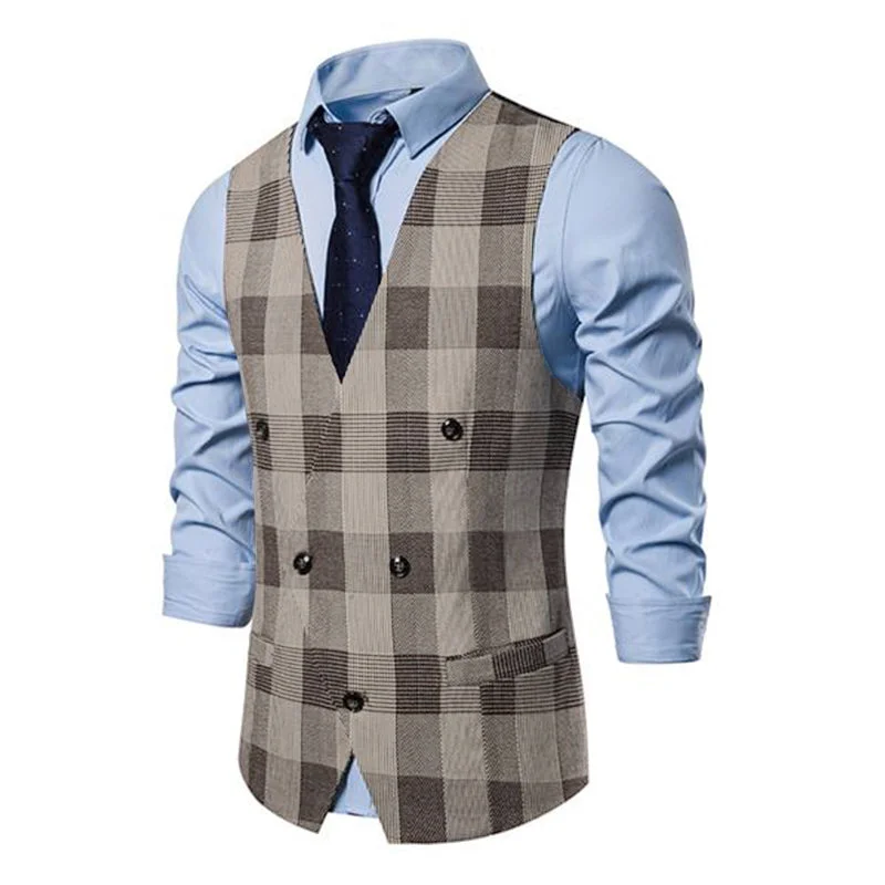 mens-casual-v-neck-plaid-suit-vest-97343336m