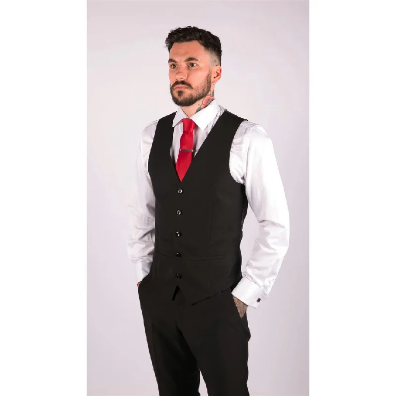 mens-classic-black-waistcoat-funeral-wedding-office-work-smart-casual-slim-fit