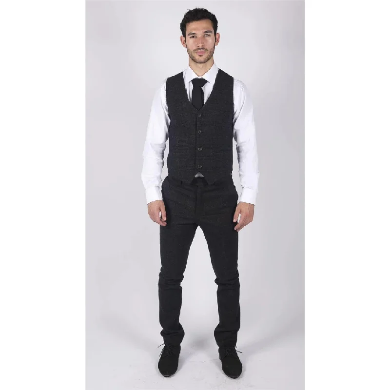 mens-classic-waistcoat-prince-of-wales-check-black-slim-fit-vintage-wedding