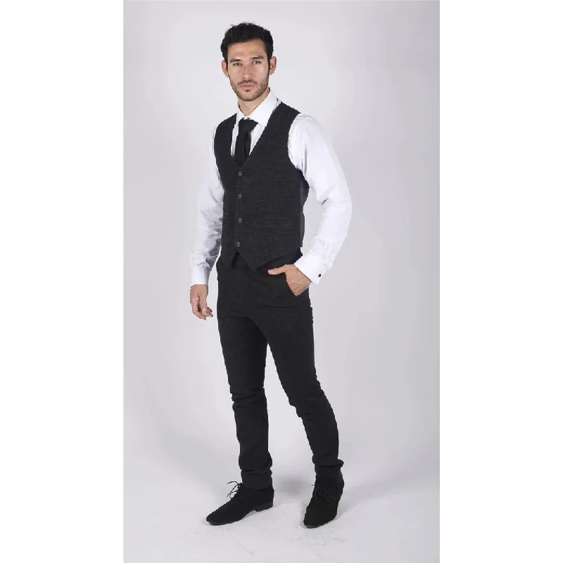 mens-classic-waistcoat-prince-of-wales-check-black-slim-fit-vintage-wedding