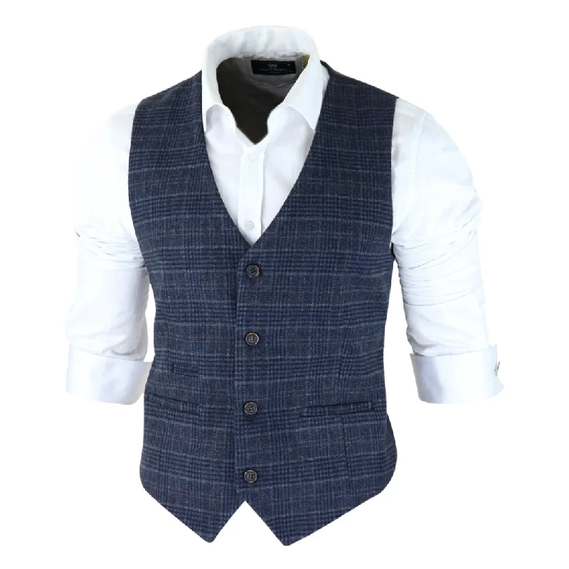 mens-classic-waistcoat-prince-of-wales-check-blue-slim-fit-vintage-wedding