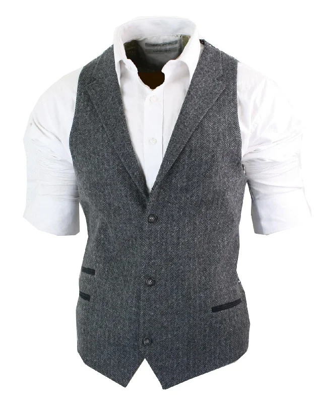 mens-grey-black-blue-waistcoat-tweed-herringbone-wool-blinders-vintage-retro