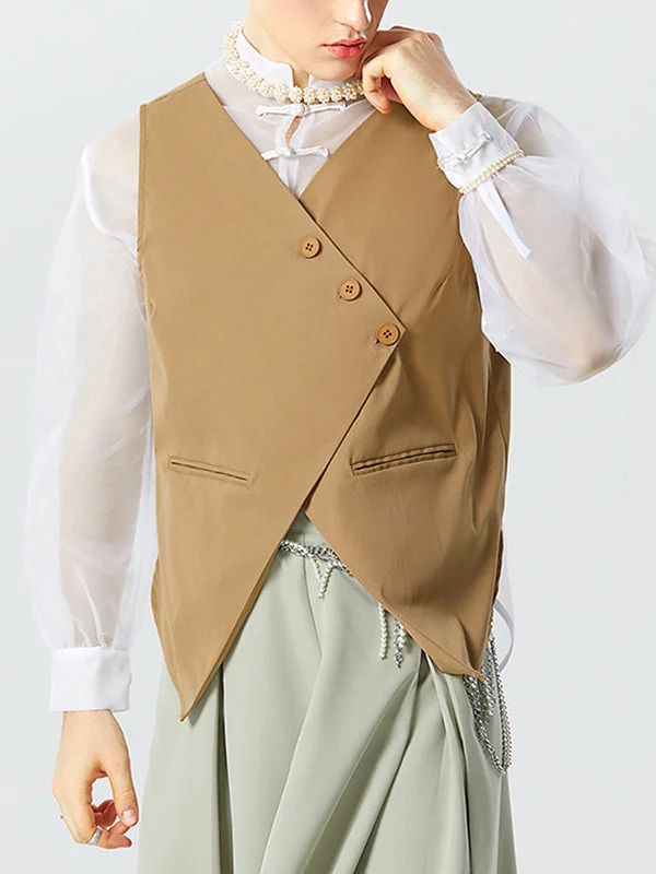 mens-solid-cutout-back-sleeveless-waistcoat-skuk16232