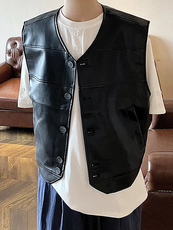 mens-solid-pu-leather-button-front-waistcoat-skuk25627