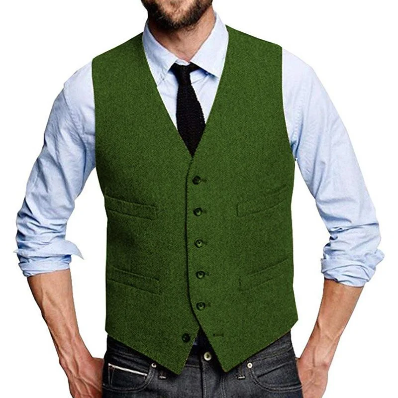 mens-vintage-herringbone-single-breasted-suit-vest-99735900m