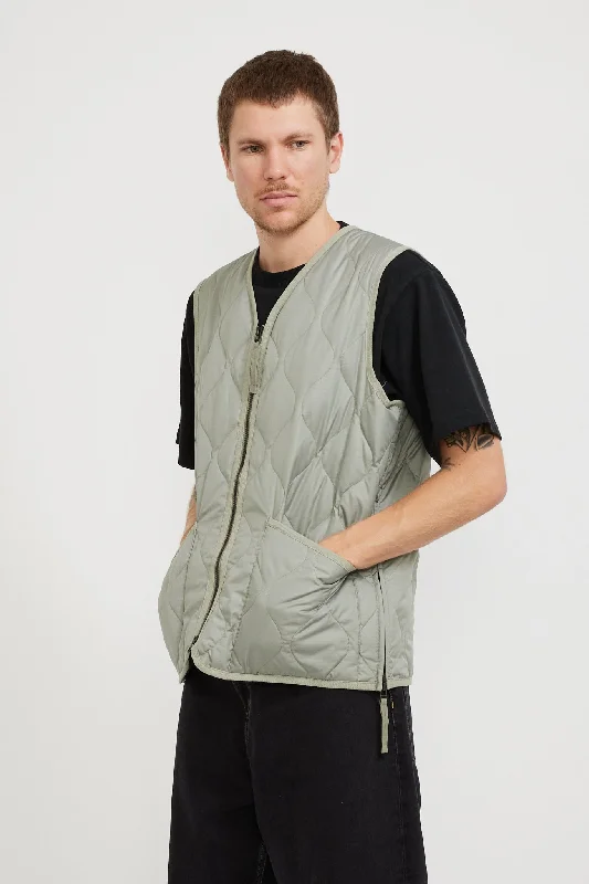 military-zip-v-neck-down-vest-dark-sage-green