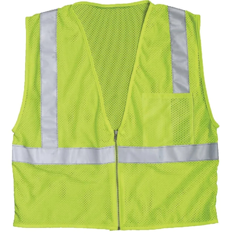 Kishigo ANSI Class 2 Ulta-Cool Mesh 1-Pocket Hi-Vis Safety Vest