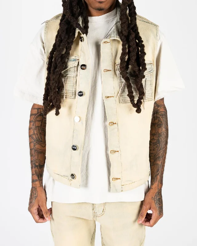 PHEELINGS PHREE SPIRIT CARGO VEST (LIGHT BLUE/SAND)