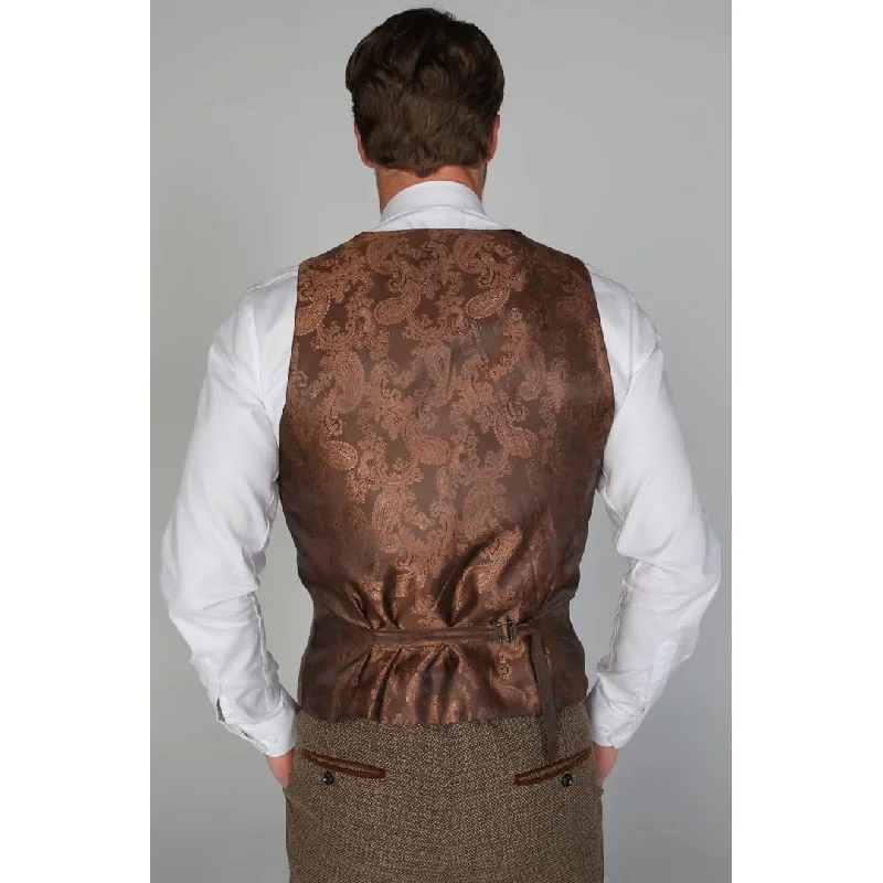 ralph-mens-tweed-brown-waistcoat