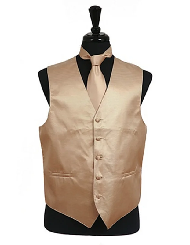 Solid Gold Vest Set