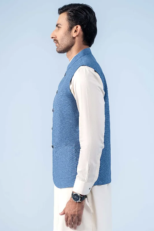 waistcoat-blue-textured