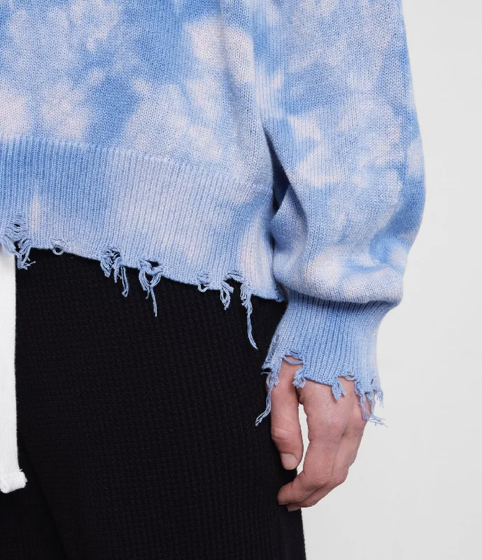 distressed-cotton-knit-sweater-blue