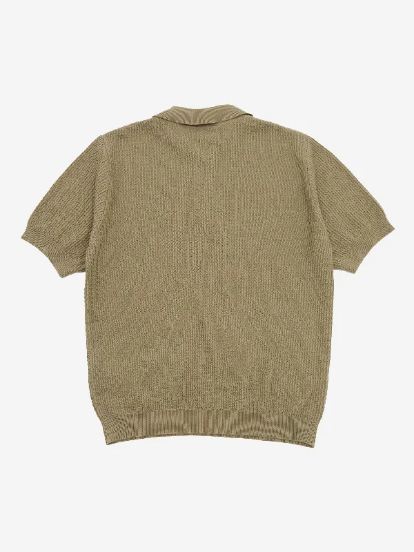 foret-moment-half-zip-knit-dusty-olive