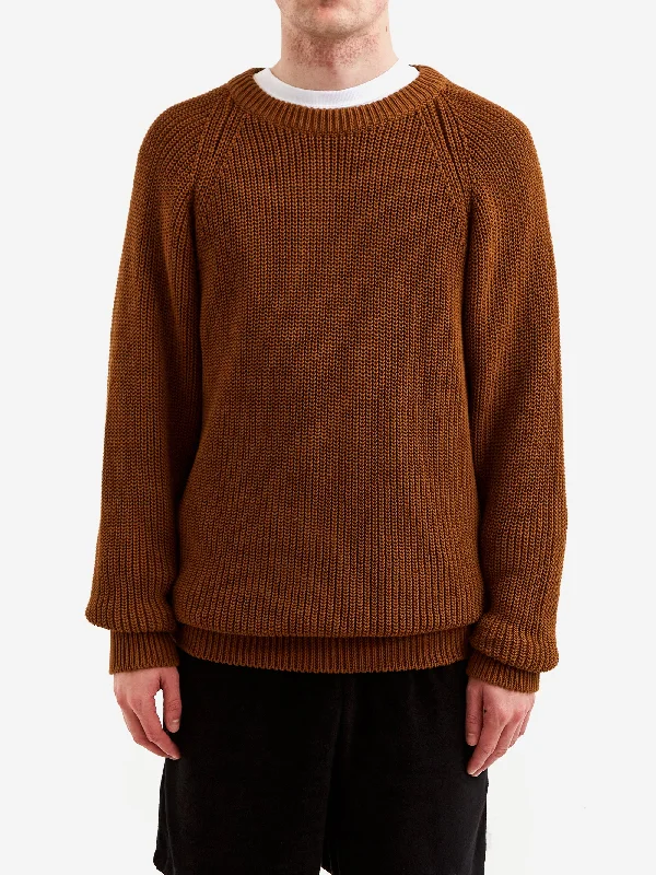 howlin-easy-knit-jumper-brown