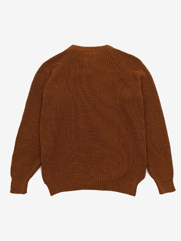 howlin-easy-knit-jumper-brown