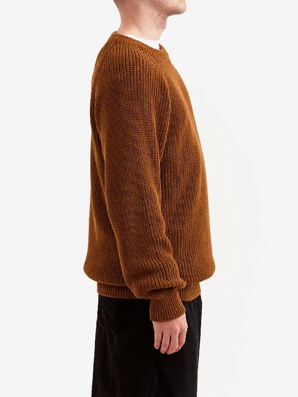 howlin-easy-knit-jumper-brown