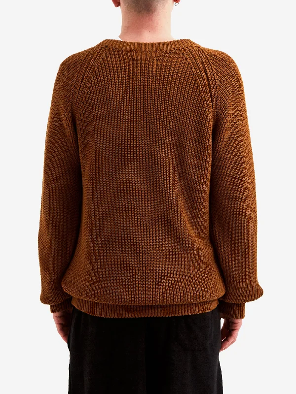 howlin-easy-knit-jumper-brown