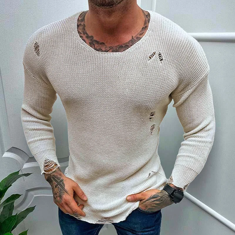 mens-casual-round-neck-thin-long-sleeve-ripped-knitted-sweater-82922545m