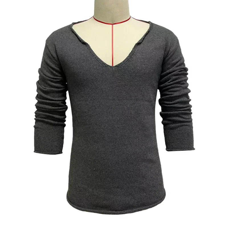 mens-casual-v-neck-long-sleeve-knitted-sweater-30697065m