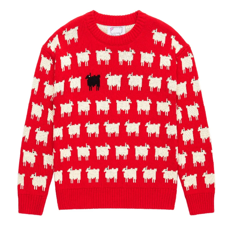 Warm & Wonderful Men's ""Diana Edition"" Cotton Sheep Sweater