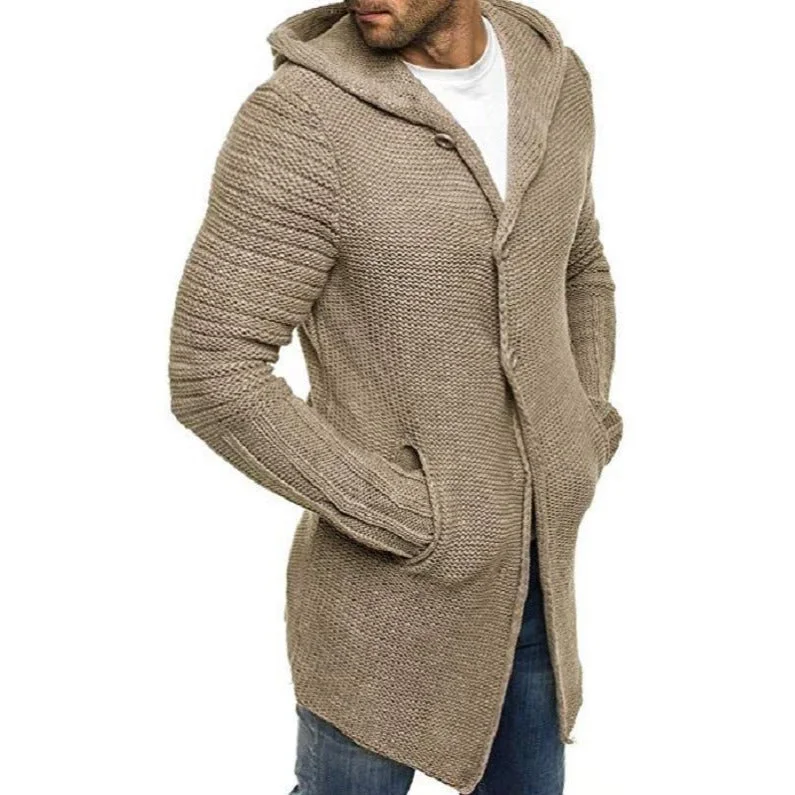 mens-hooded-long-sleeve-mid-length-knit-cardigan-90721661m