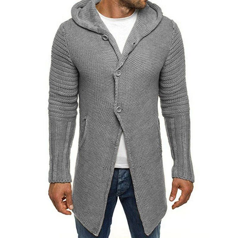 mens-hooded-long-sleeve-mid-length-knit-cardigan-90721661m