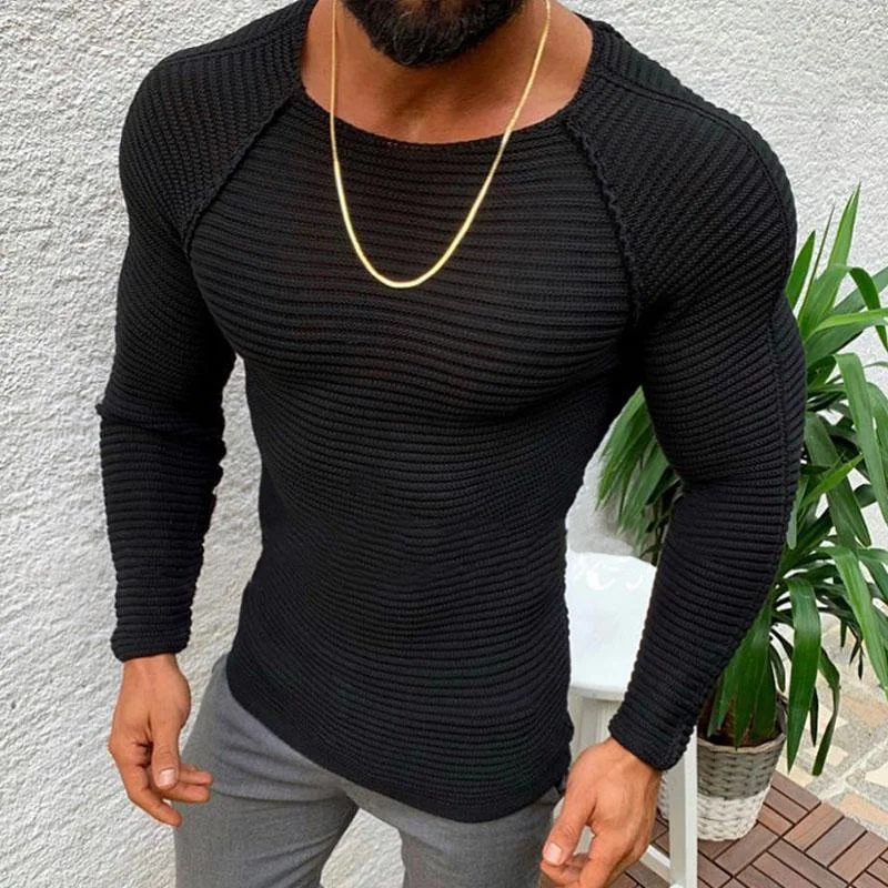 mens-round-neck-slim-long-sleeve-knit-pullover-sweater-78864016m