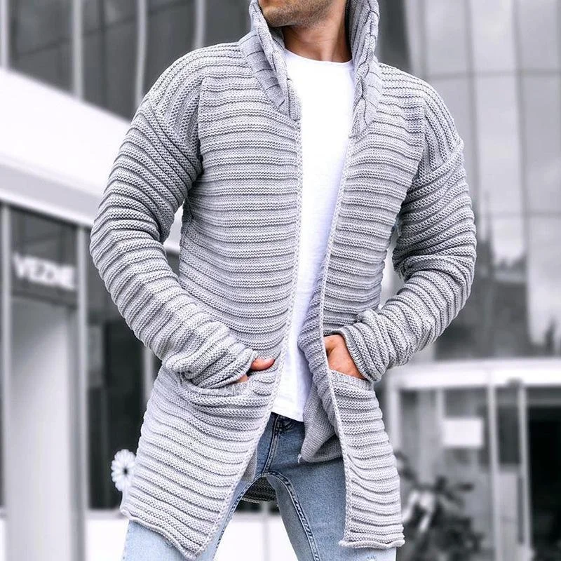 mens-solid-stand-collar-mid-length-knit-cardigan-90370724z