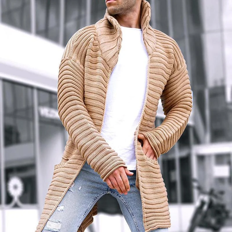 mens-solid-stand-collar-mid-length-knit-cardigan-90370724z