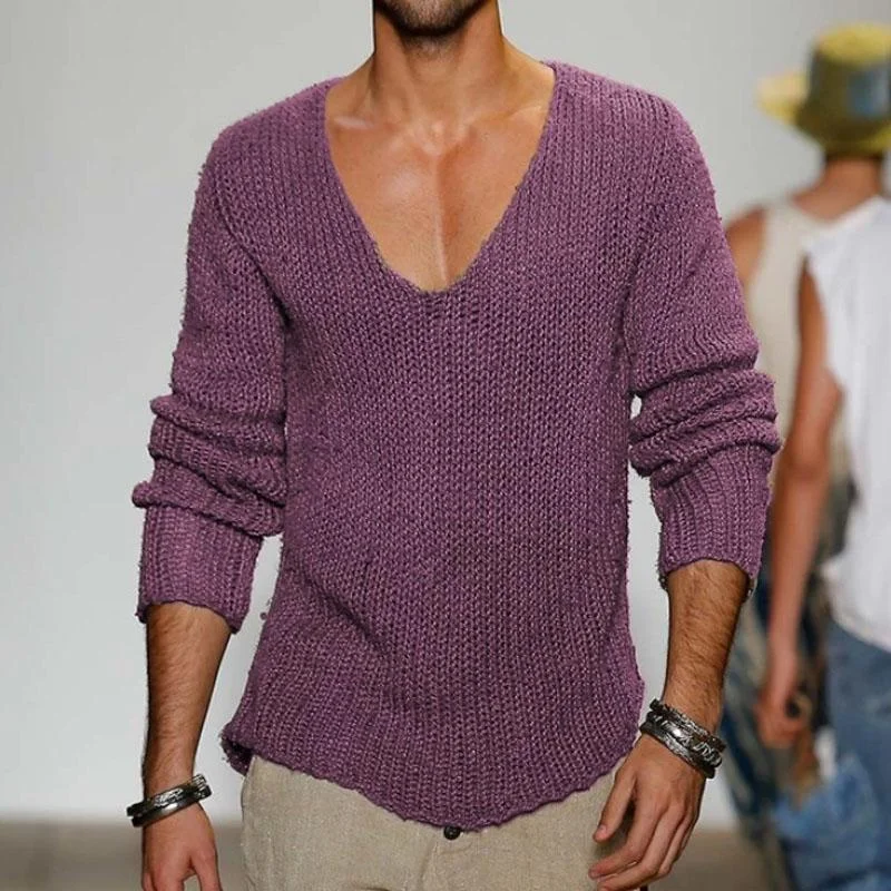 mens-v-neck-knit-pullover-sweater-18392900m