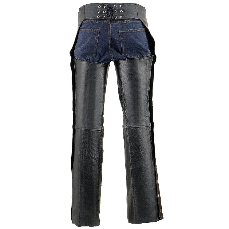 milwaukee-leather-lkm5710-mens-slash-pocket-chaps-with-mesh-liner