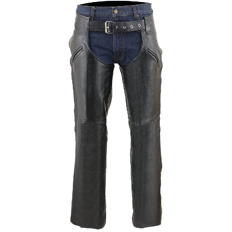 milwaukee-leather-lkm5710-mens-slash-pocket-chaps-with-mesh-liner