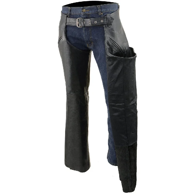 milwaukee-leather-lkm5710-mens-slash-pocket-chaps-with-mesh-liner