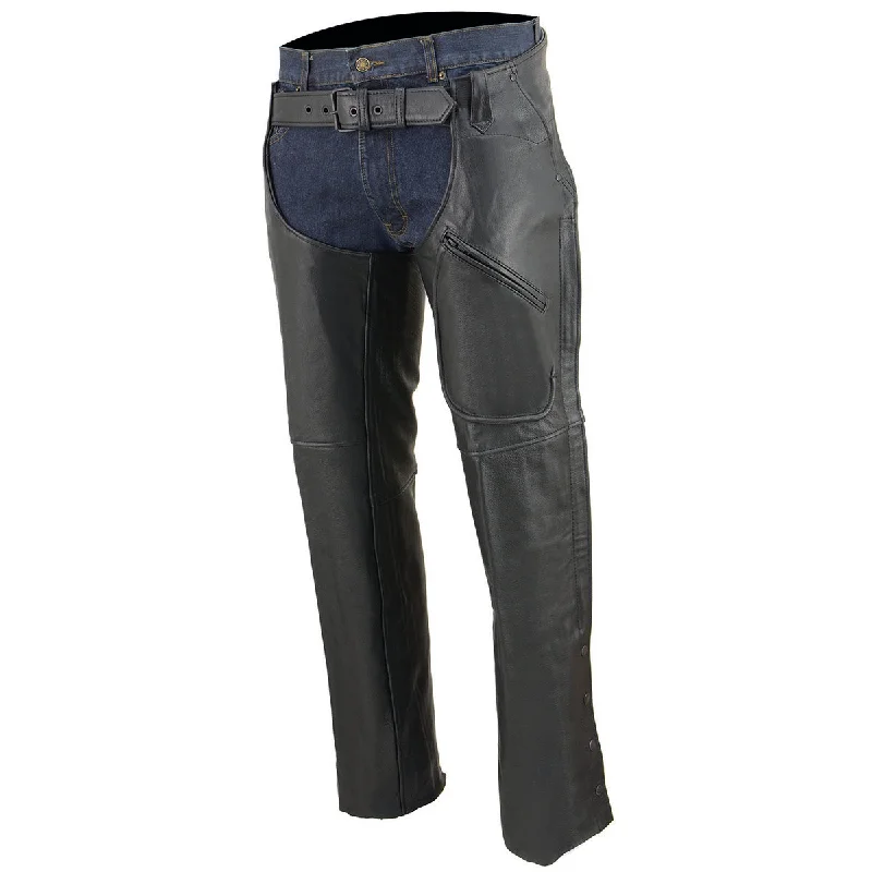 milwaukee-leather-lkm5780-mens-3-pocket-chap-with-thigh-patch-pocket