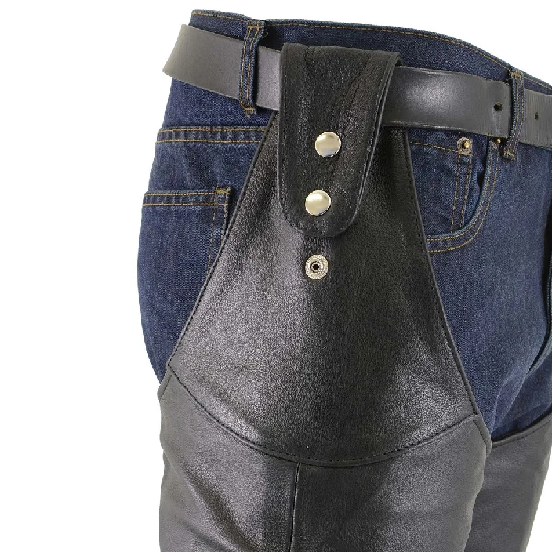 milwaukee-leather-mens-adjustable-side-snap-beltless-chaps