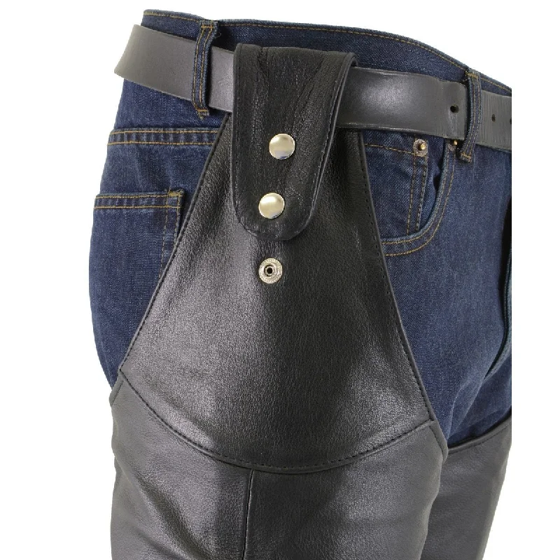 milwaukee-leather-mens-adjustable-side-snap-beltless-chaps