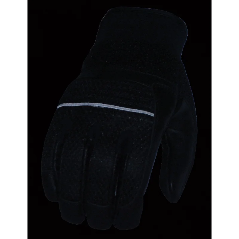 milwaukee-leather-mg7503-men-s-leather-mesh-racing-gloves-with-gel-palm-reflective-piping-and-touch-screen-fingers