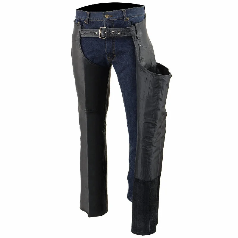 milwaukee-leather-sh1115-mens-classic-fully-lined-black-leathr-chaps