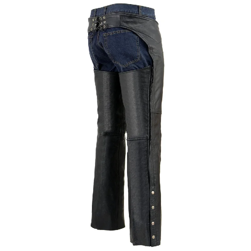 milwaukee-leather-sh1115-mens-classic-fully-lined-black-leathr-chaps