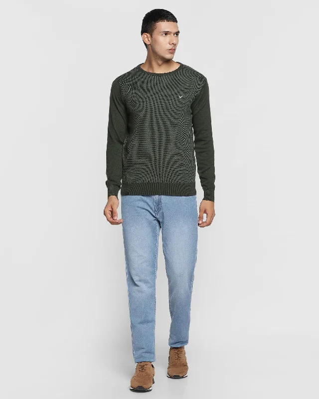 printed-crew-neck-sweater-in-olive-jaxon