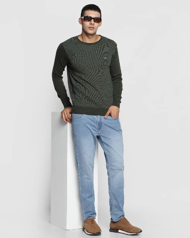 printed-crew-neck-sweater-in-olive-jaxon