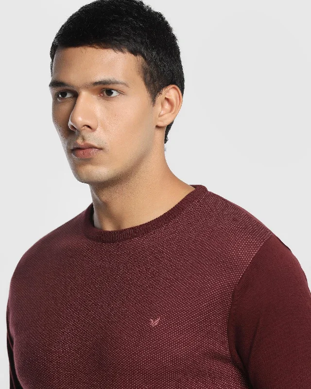 printed-crew-neck-sweater-in-wine-jaxon